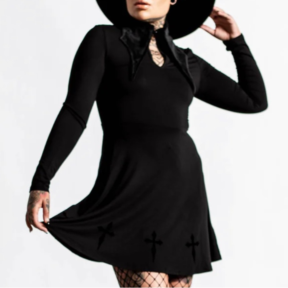 Killstar Elizabat skater dress